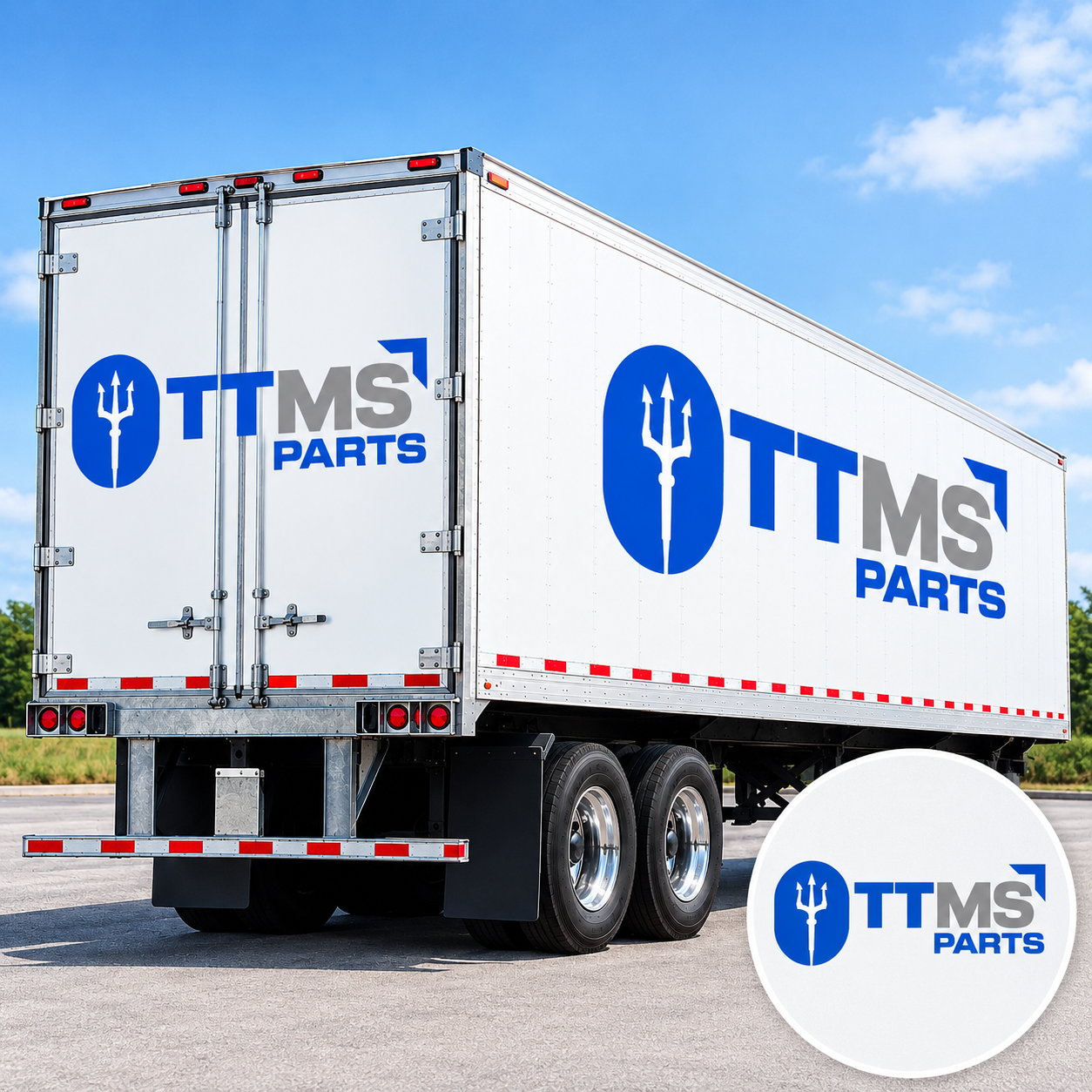 Trailer Logo Sticker